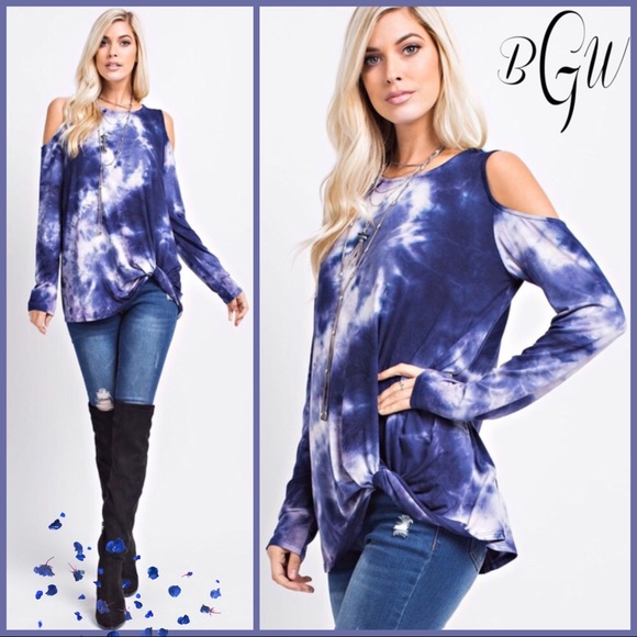 Boutique with Grace Tops - 🆕5⭐️Prewashed Tie Dyed Top